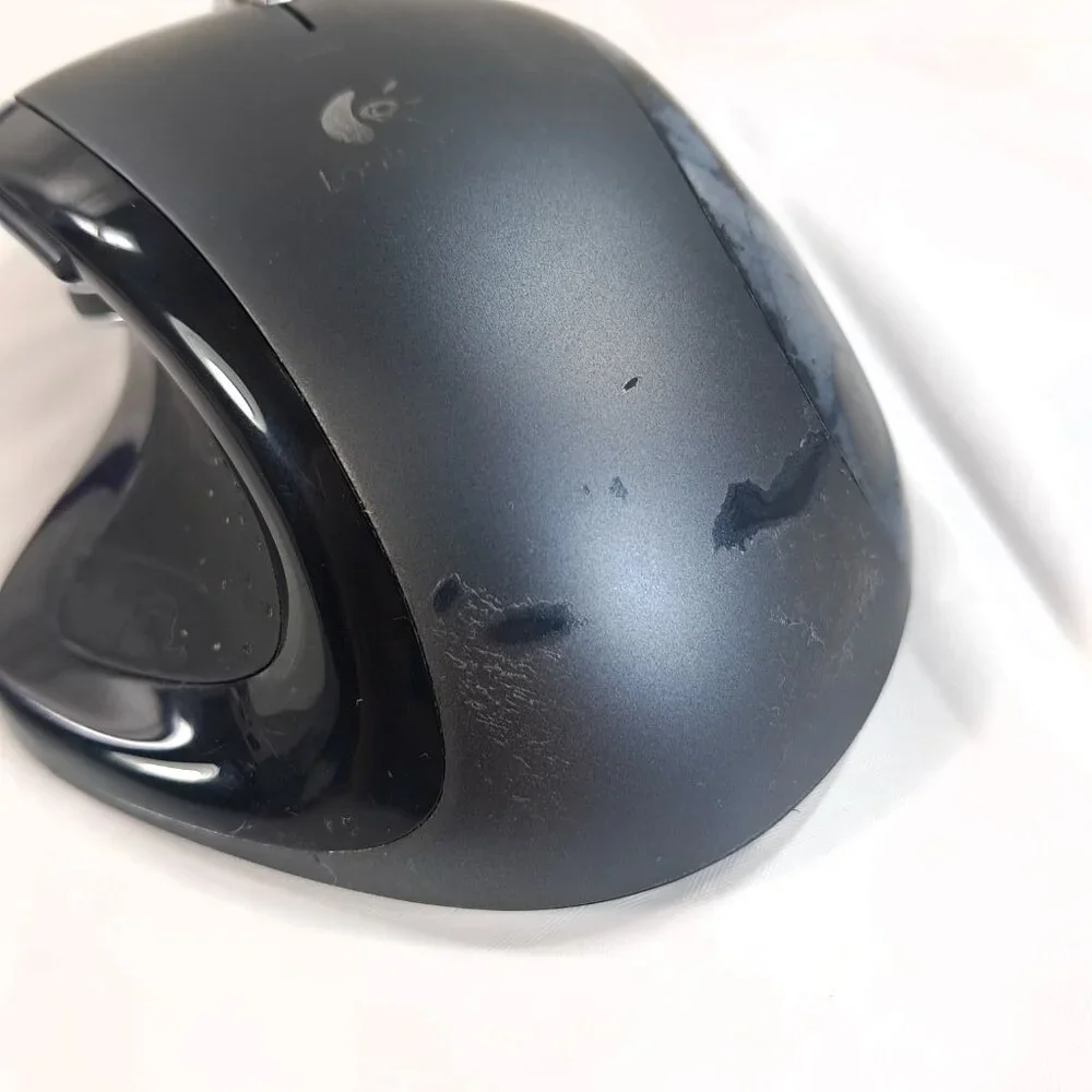 Logitech Mouse‎ MX Revolution M-RBQ124 Black Wireless Cordless Laser Mouse ONLY